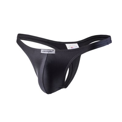 Joe Snyder Underwear Shining Thong black JS03 (POL) Thong 80% Polyamide, 20% Lycra S-XL JS03_blackpol