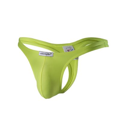 Joe Snyder Underwear Shining Thong Yellow JS03 (POL) Thong 80% Polyamide, 20% Lycra S-XL JS03_amarillo