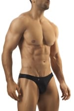 Shining Bikini Brief Black JS01