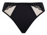 Sculptresse by Panache Josephine High Leg Brief Black & Latte-thumb High rise, high leg brief. 42-50 10852-B&L