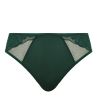 Sculptresse by Panache Josephine High Leg Brief Forest Green-thumb High rise, high leg brief. L/40 - 5XL/50 10852A-FOG