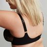 Sculptresse by Panache Josephine UW Full Cup Bra Black & Latte-thumb Underwired non-padded full cup mesh tulle bra. 75-105, DD-K 10855-B&L