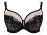 Sculptresse by Panache Josephine UW Full Cup Bra Black & Latte-thumb Underwired non-padded full cup mesh tulle bra. 75-105, DD-K 10855-B&L