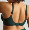 Sculptresse by Panache Josephine UW Full Cup Bra Forest Green-thumb Underwired non-padded full cup mesh tulle bra. 75-105, E-O 10855A-FOG
