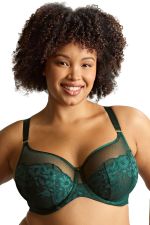 Josephine UW Full Cup Bra Forest Green