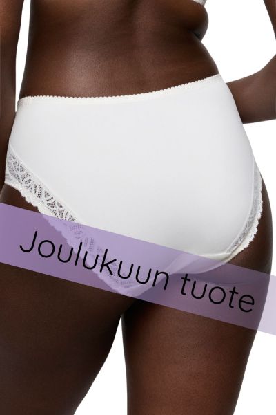 PrimaDonna Salerno Full Brief Natural Lace decorated full briefs to match with your Salerno bra. M/40 - 5XL/52 0563531-NAT