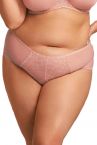 Nessa Joy Midi Brief Rosy Pink-thumb Normal rise mesh brief. 40-52 NO2-ROY