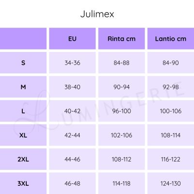 Julimex Soft & Smooth Long Slip - Natural Beige  S/34-36 - 2XL/44-46 