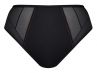 Gorsenia Just Black Brief-thumb Briefs with decorative stitching. L/40 - 4XL/48 K825