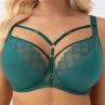 Gorsenia Kasja UW Soft Bra - Green-thumb Underwired, non-padded bra with mesh and lace decorations. 70-95, E-M G004