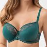 Gorsenia Kasja UW Soft Bra - Green-thumb Underwired, non-padded bra with mesh and lace decorations. 70-95, E-M G004
