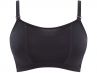 Panache Katherine Soft Crop Top Nursing Bra Black-thumb Wirefree, crop top style nursing bra with drop cup opening 60-90, D-M 10391-BLK