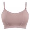 Panache Katherine Soft Crop Top Nursing Bra Vintage-thumb Wirefree, crop top style nursing bra with drop cup opening 60-90, D-J 10391-VIE