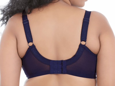 Goddess Keira UW Banded Bra Ink Blue Underwired, non-padded banded bra 75-105, E-O GD6090-INK