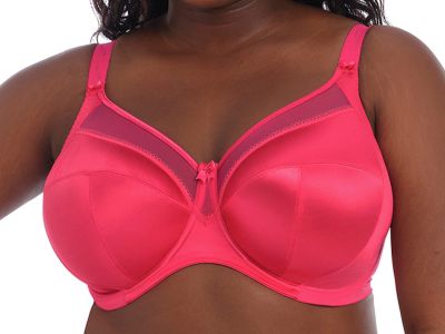 Goddess Keira UW Banded Bra Azalea Underwired, non-padded banded bra 75-105, E-O GD6090-AZA