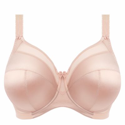 Goddess Keira UW Banded Bra Pearl Blush Underwired, non-padded banded bra 75-105, E-O GD6090-PLH