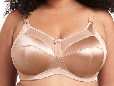 Goddess Keira Soft Cup Non-Wired Bra Fawn Unpadded, non-wired full cup bra 90-130 D-H GD6093-FAN