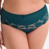 Gaia Lingerie Keto Midi Briefs Petrol-thumb Midi brief with normal waist. L/40 - 4XL/48 GFP-1134-ZIE