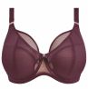 Elomi Kintai UW Plunge Bra Blackberry-thumb Underwired, full cup plunge bra. 70-100, F-N EL301202-BLY
