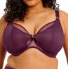 Elomi Kintai UW Plunge Bra Blackberry-thumb Underwired, full cup plunge bra. 70-100, F-N EL301202-BLY