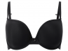Cleo by Panache Koko Moulded Plunge Bra Black-thumb Underwired, padded plunge bra with smooth moulded cups 60-85, D-H 9176