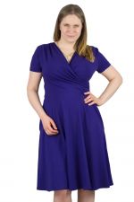 Koperta Dress with Short Sleeves Rhodonite