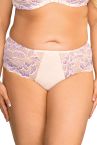 Nessa Kristin Midi Briefs White & Lilac-thumb  L/40-42 - 5XL/50-52 KRI-NO1-LIL