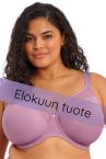 Elomi Smooth UW Non-Padded Moulded Bra - Heather-thumb Underwired, non-padded, moulded t-shirt bra. 70-110, E-M EL4301-HER