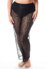 Boudoir Lace Trouser Black