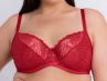 Curvy Kate Lace Daze Balcony Bra Lipstick Red-thumb Underwired, non-padded balcony bra 65-100, E-O CK-044-100-LIP