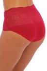 Fantasie Lace Ease Stretch Full Brief - Red-thumb Full brief with higher waist. One Size (XS-XL) FL2330-RED