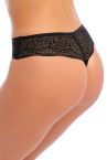 Fantasie Lace Ease Stretch Thong - Black-thumb One size thong with lace back. One Size (XS-XL) FL2337-BLK