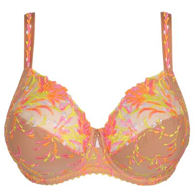 PrimaDonna Las Salinas UW Full Cup Bra Cognac Underwired, non-padded full cup bra 70-105, D-I 0163320-COG