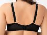 Gorsenia Lauren Soft Bra Black-thumb Underwired, non-padded full cup bra 65-95, D-M K740-BLK