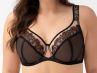 Gorsenia Lauren Soft Bra Black-thumb Underwired, non-padded full cup bra 65-95, D-M K740-BLK