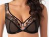 Gorsenia Lauren Soft Bra Black-thumb Underwired, non-padded full cup bra 65-95, D-M K740-BLK