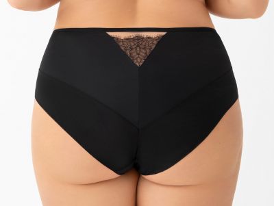 Gorsenia Lauren Briefs Black Briefs for the Lauren range. M/38 - 4XL/48 K741-BLK