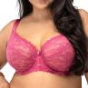 Nessa Lauren Soft UW Bra - Raspberry-thumb Underwired, unpadded, soft cup lace bra. 65-110, D-P LAU-500-RAS