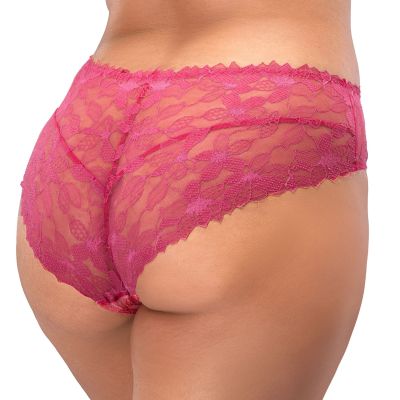 Nessa Lauren Midi Briefs - Raspberry  L/40-42 - 5XL/50-52 LAU-NO1-RAS