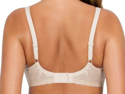 Parfait Lingerie Leila Wired Nursing Bra Bare Underwired, non-padded, moulded nursing bra with drop cups 70-100, D-H NB502-BARE