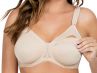 Parfait Lingerie Leila Wired Nursing Bra Bare-thumb Underwired, non-padded, moulded nursing bra with drop cups 70-100, D-H NB502-BARE