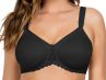 Parfait Lingerie Leila Wired Nursing Bra Black-thumb Underwired, non-padded, moulded nursing bra with drop cups 70-100, D-H NB502-BLACK