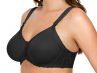 Parfait Lingerie Leila Wired Nursing Bra Black-thumb Underwired, non-padded, moulded nursing bra with drop cups 70-100, D-H NB502-BLK