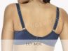 Gaia Lingerie Lily Semi Soft Bra Dark Turquoise-thumb Underwired, semi soft bra 70-105, D-L BS-1064-TUR-SS3/SSMX5