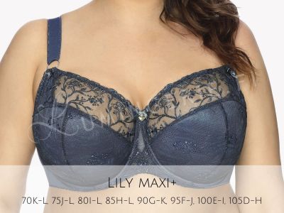 Gaia Lingerie Lily Semi Soft Bra Dark Turquoise Underwired, semi soft bra 70-105, D-L BS-1064-TUR-SS3/SSMX5