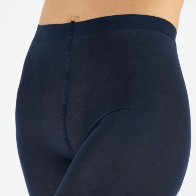 Cette Lima Viscose & Cashmere Tights 150 den - Navy  S/36-38 - 4XL/58-60 741-345/Navy