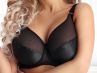 Nessa Linda Soft Full Cup Bra Black-thumb Underwired non-padded full cup bra 60-100, D-T N040-515