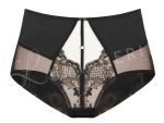 Linda High Waist Brief Black/Mocha