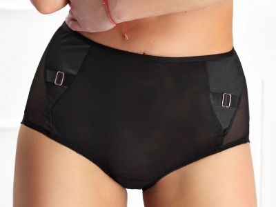 Nessa Linda High Waist Brief Black  M-5XL N401