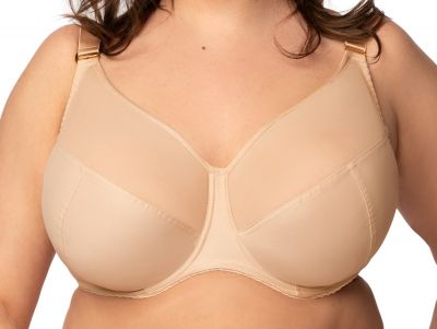 Nessa Linda Soft Full Cup Bra Beige Underwired non-padded full cup bra. 60-100, D-T LIN-N515-BEZ